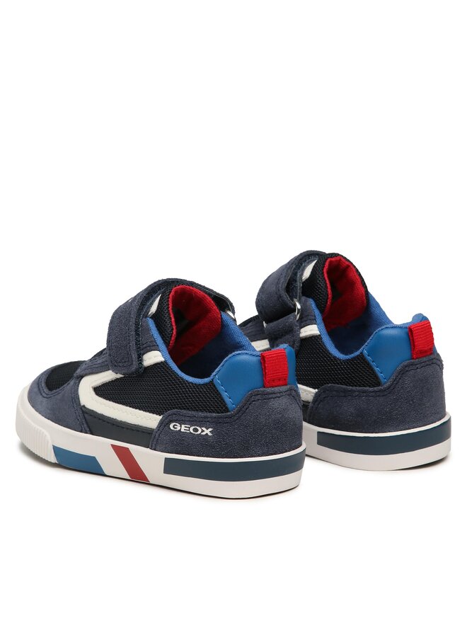 Geox Sneakersy Geox B Kilwi Boy B35A7B01422C4211 M Tmavomodrá