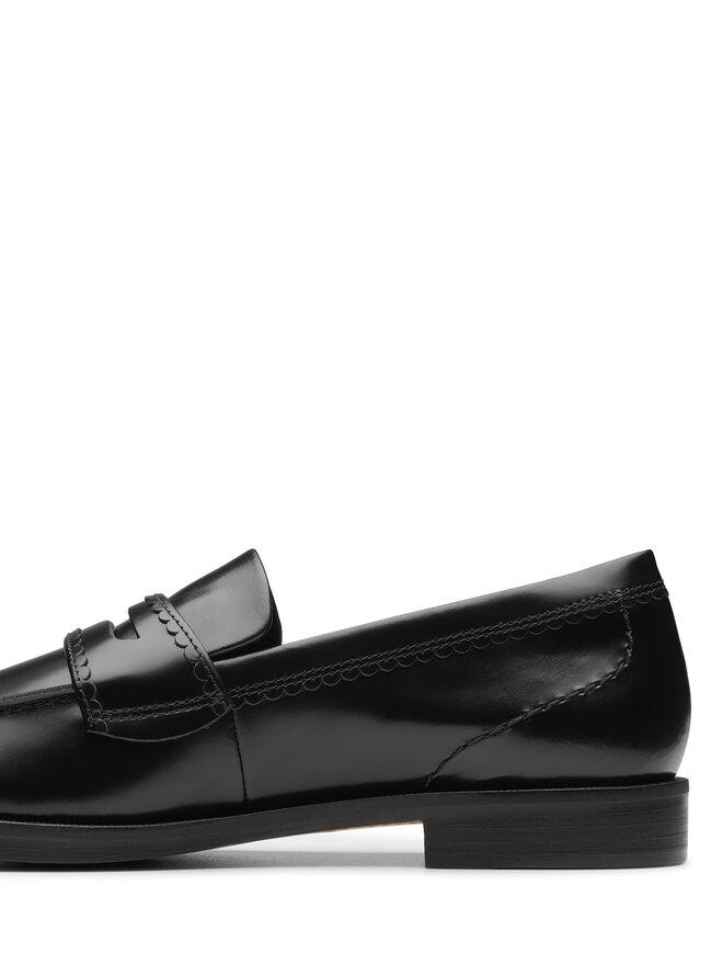 Clarks Mokassins Clarks Straven Edge 26181277 Schwarz