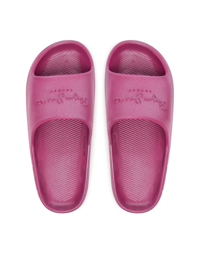 Pepe Jeans Pantoletten Pepe Jeans Beach Slidemet PLS70165 Rosa