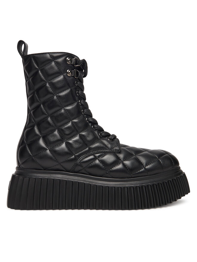 AGL Botines planos AGL Elsa D751566PGKI0181013 Negro