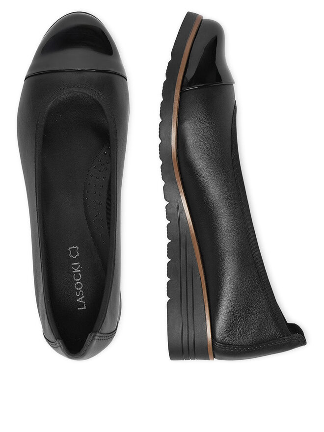 Lasocki Ballerinas Lasocki CEO-RST-TOMBA-38 Schwarz