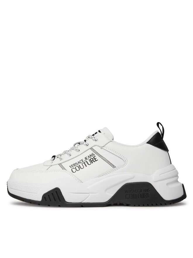 Versace Jeans Couture Sneakersy Versace Jeans Couture 75YA3SF1 Biela