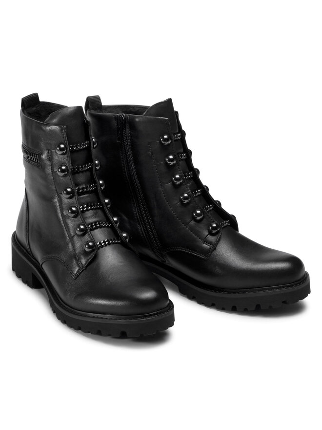 Remonte Schnürstiefeletten Remonte D8670-01 Schwarz