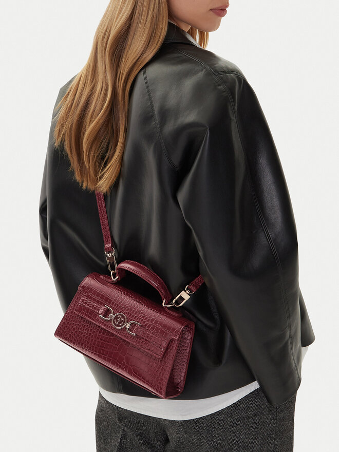 Eva Minge Handtasche Eva Minge EO-AMANDA-KY160-1 Dunkelrot