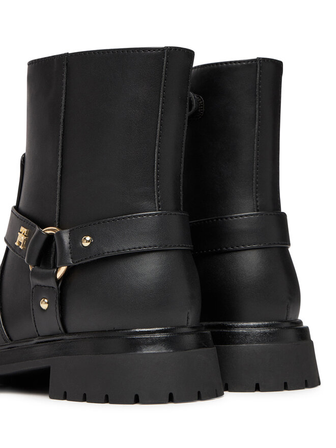 Tommy Hilfiger Botine Tommy Hilfiger T3A5-34021-1355999 Negru
