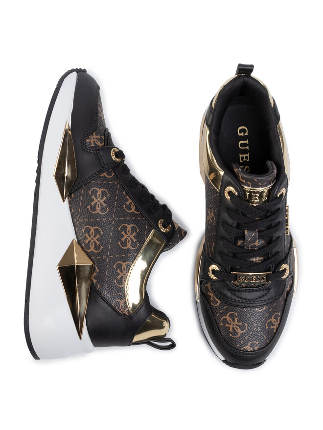 Guess Sneakersy Guess Tallya FL5TLY FAL12 Hnědá