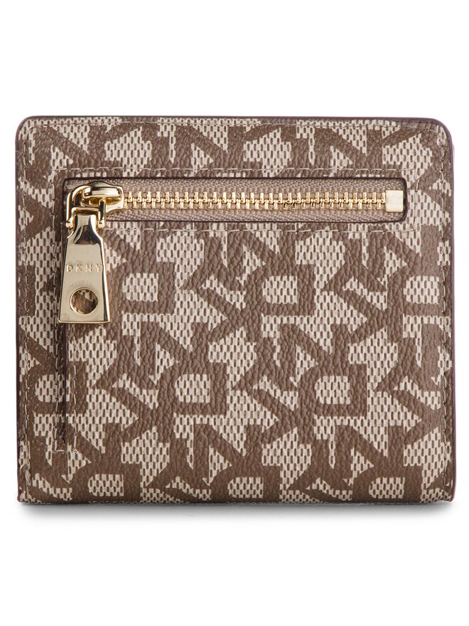 DKNY Pequeña cartera de mujer DKNY R83ZJ657 Marrón