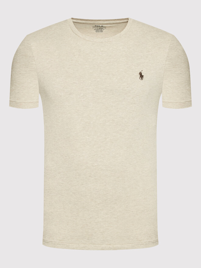 Polo Ralph Lauren Polo Ralph Lauren Camiseta 710671438203 Beis Slim Fit