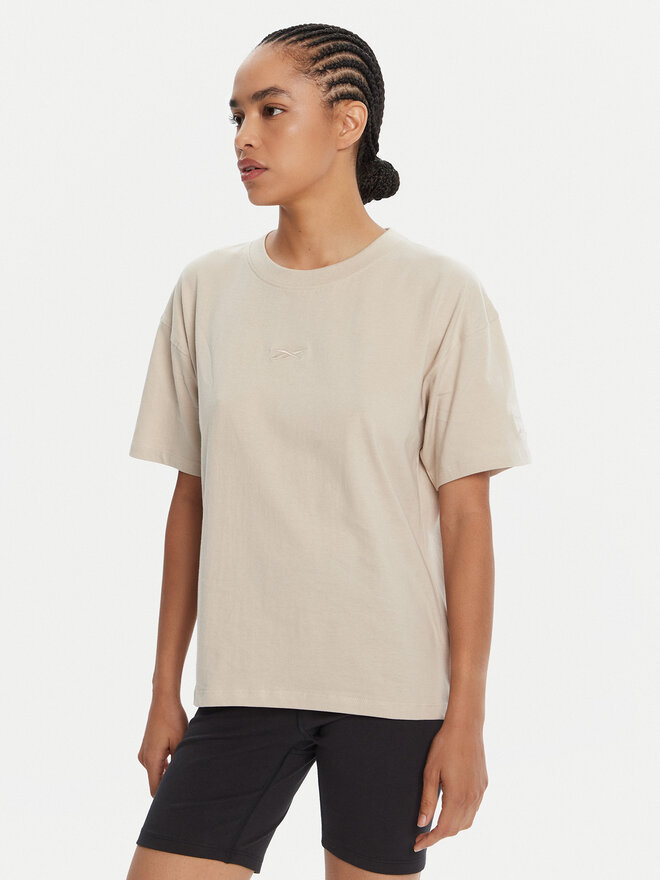 Reebok Reebok Camiseta RK25315CCW Beis Regular Fit