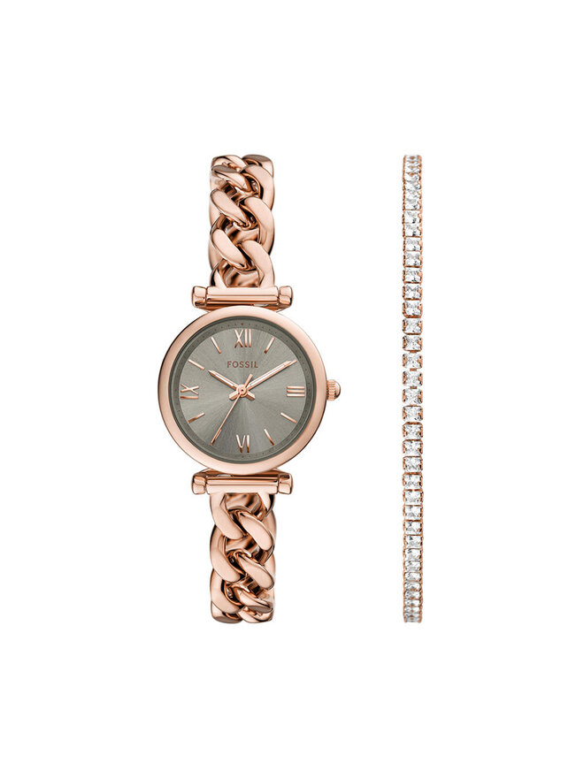 Fossil Zegarek Fossil ES5378SET Różowy