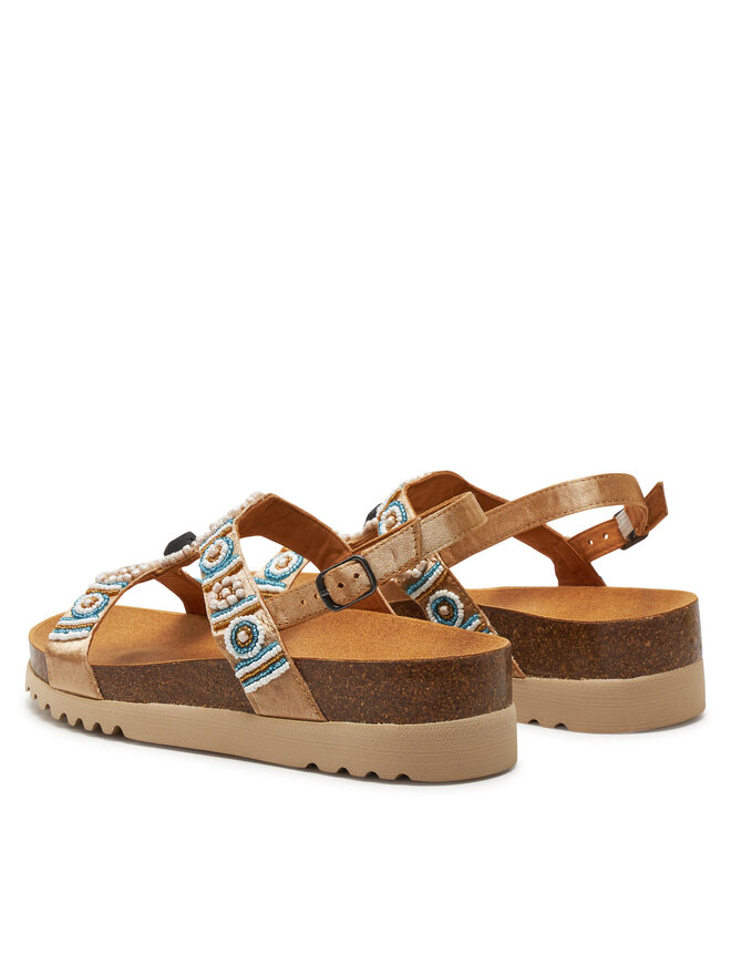 Scholl Sandalen Scholl Bogota MF31418 Goldfarben