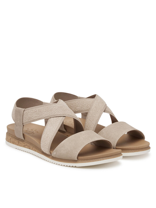 Skechers Sandalen Skechers BOBS Desert Kiss Low 114705/TPE Beige