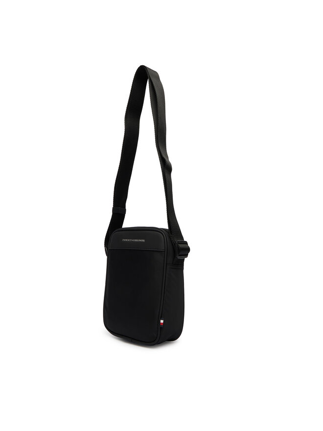 Tommy Hilfiger Umhängetasche Tommy Hilfiger Th Repreve Mini Reporter AM0AM14150 Schwarz