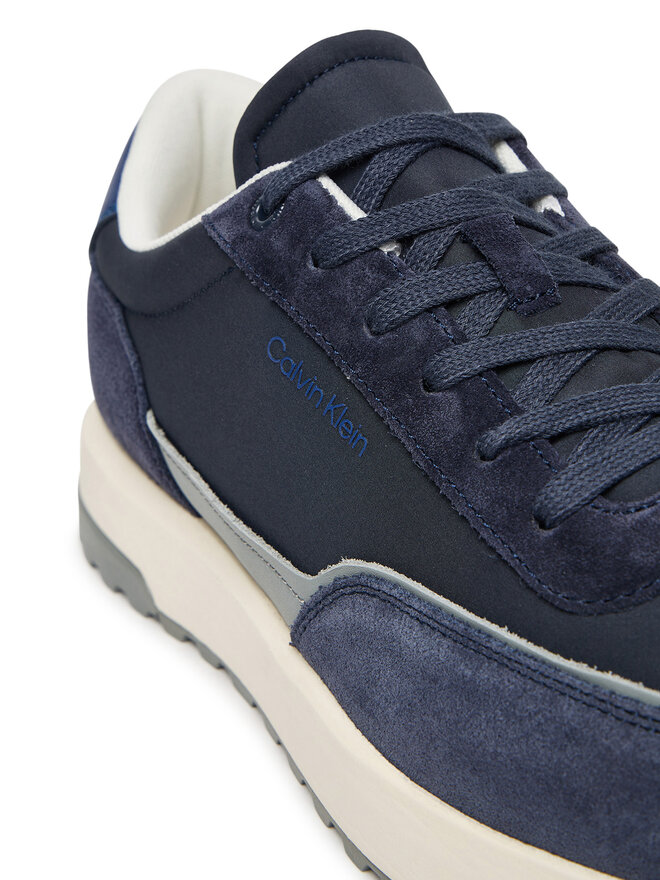 Calvin Klein Zapatillas Calvin Klein Low Top Lace Up Repreve Mix HM0HM01714 Azul marino