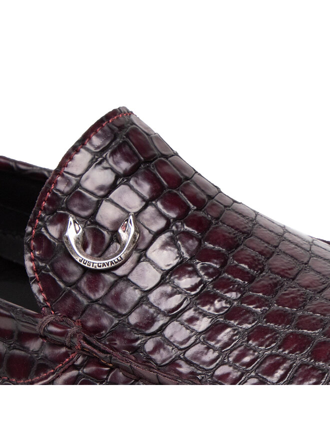 Just Cavalli Мокасини Just Cavalli S08WR0040 Бордовий