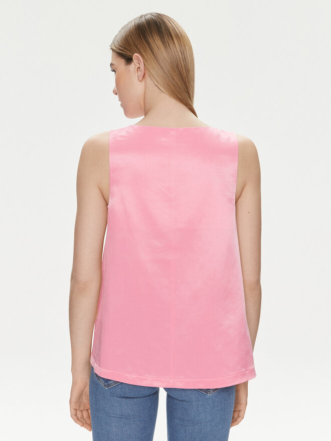 United Colors Of Benetton United Colors Of Benetton Топ 5XONDQ06Z Рожевий Relaxed Fit