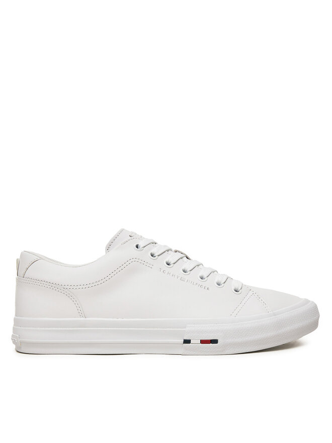 Tommy Hilfiger Snīkeri Tommy Hilfiger Hi Vulc Street Low FM0FM05312 Balts
