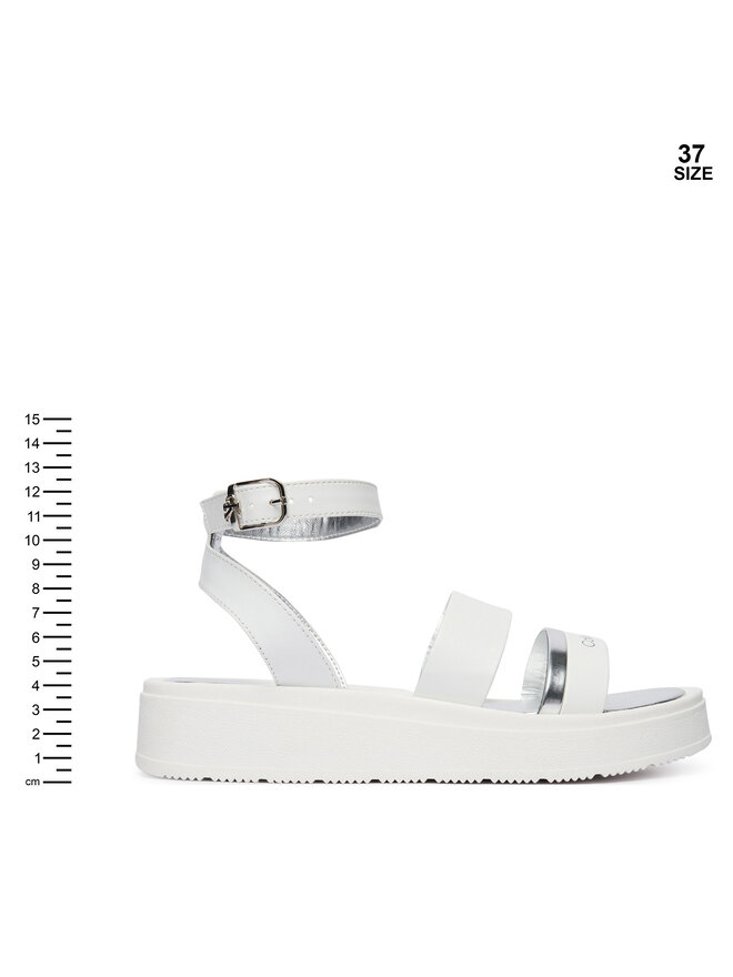 Calvin Klein Sandalen Calvin Klein Velcro Sandal V4A2-83261-0326 D Weiß