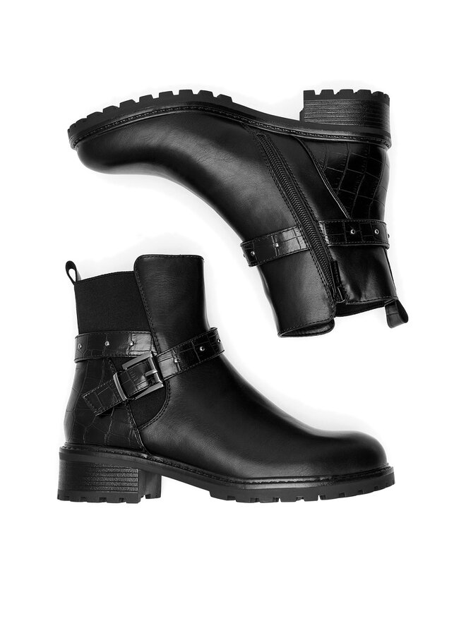 Clara Barson Stiefeletten Clara Barson WS2971-35 Schwarz