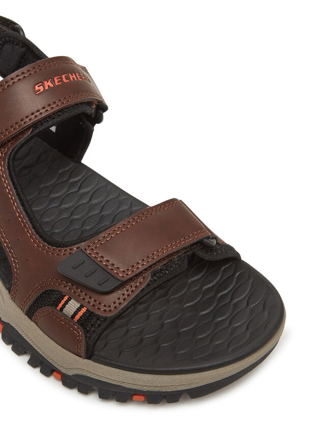 Skechers Sandali Skechers Prewitt-Rigdon 205139/BRBK Rjava