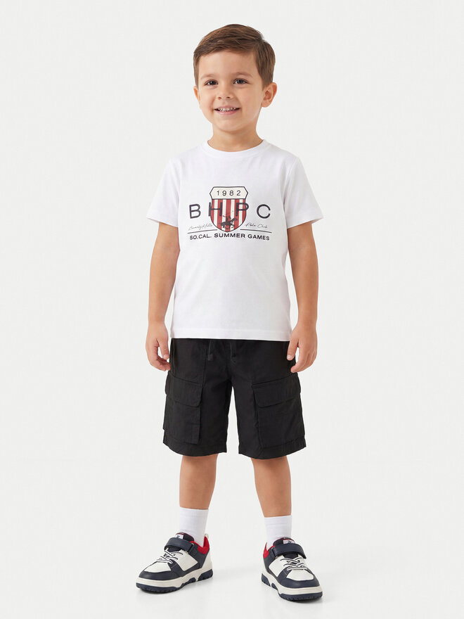 Beverly Hills Polo Club Beverly Hills Polo Club Футболка P-SS26B-TS414011 Білий Regular Fit