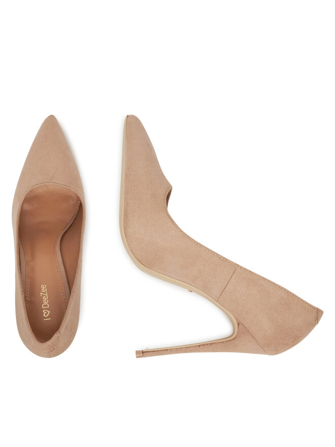 DeeZee High Heels DeeZee DZ0023 Beige