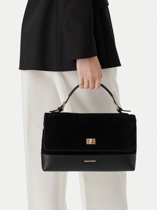 GINO ROSSI Handtasche GINO ROSSI EO-LA224-19688-1 Schwarz