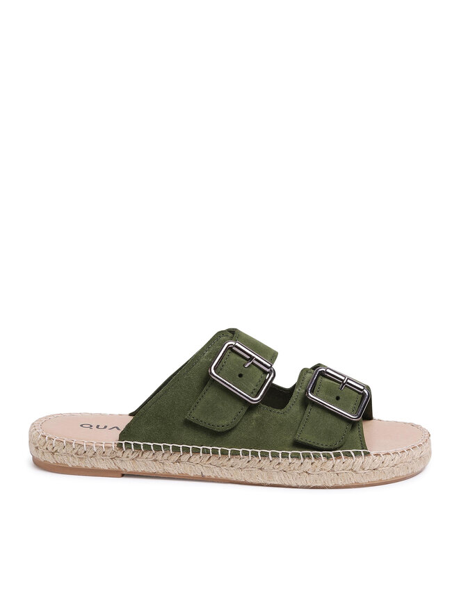 QUAZI Espadryle QUAZI QZ-63-04-000623 Zielony