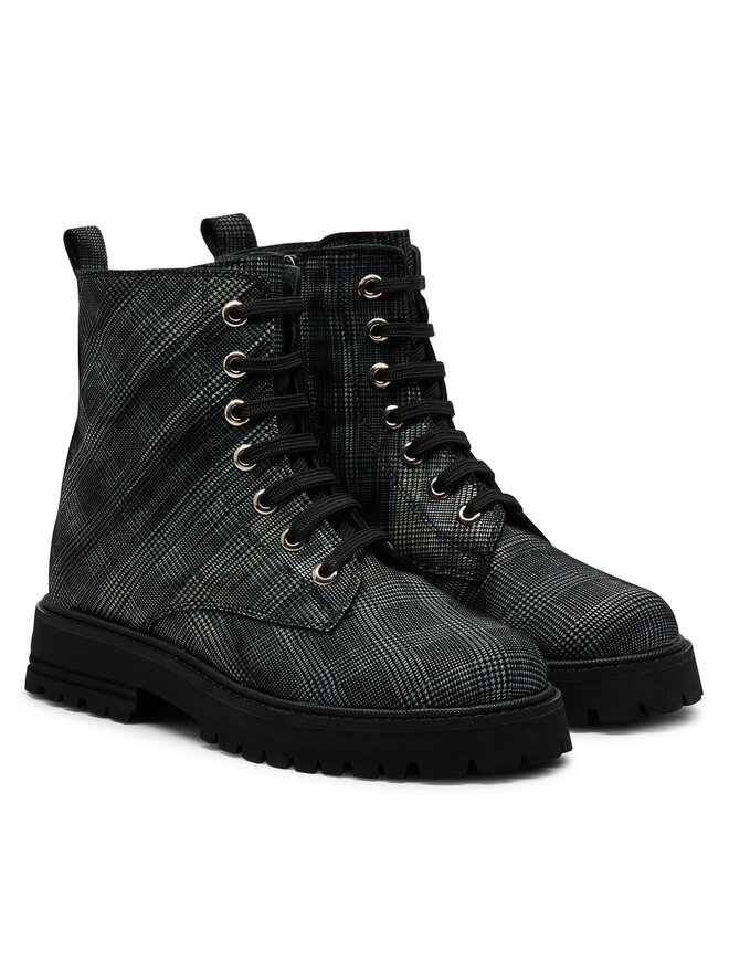 Piazza Schnürstiefeletten Piazza 960302 Schwarz