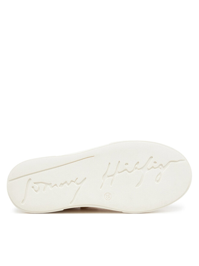 Tommy Hilfiger Sneakersy Tommy Hilfiger Low Cut Lace-Up Sneake 3A9-33745-1439 Ružová