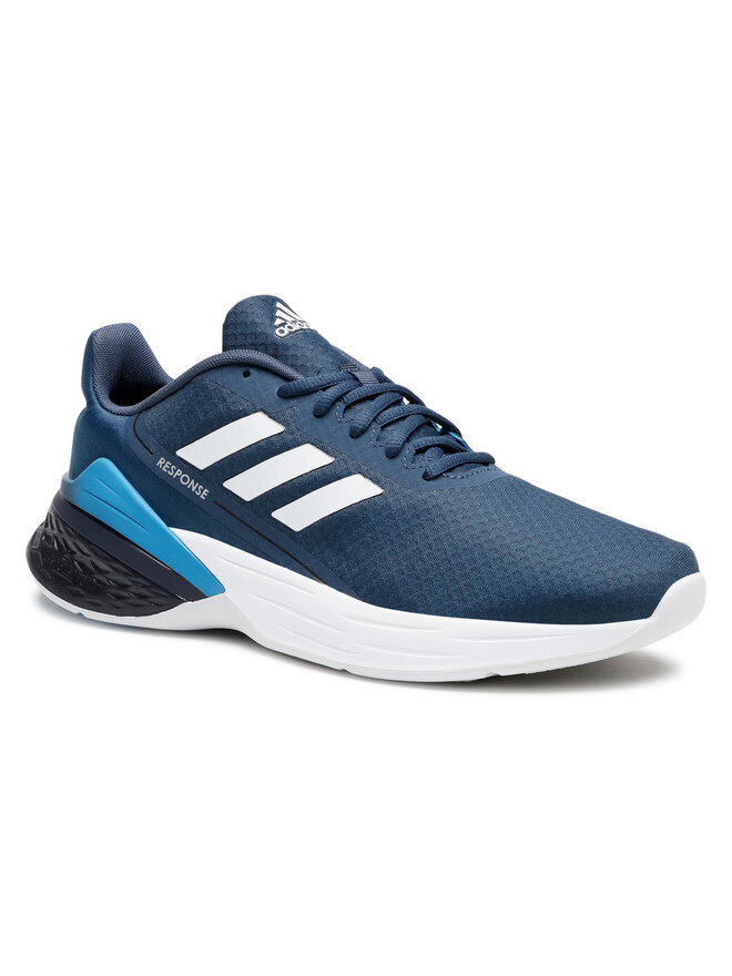 Buty do biegania adidas Response Sr FY9153 Granatowy | eobuwie.com.pl