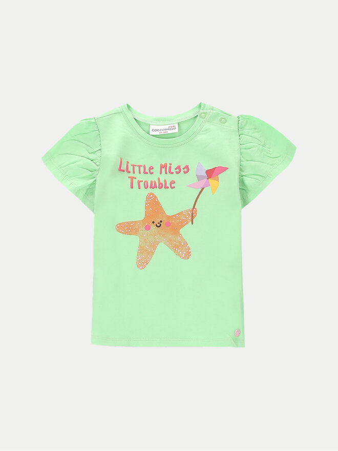 Coccodrillo Coccodrillo T-shirt WC4143202OWN Zelena Regular Fit