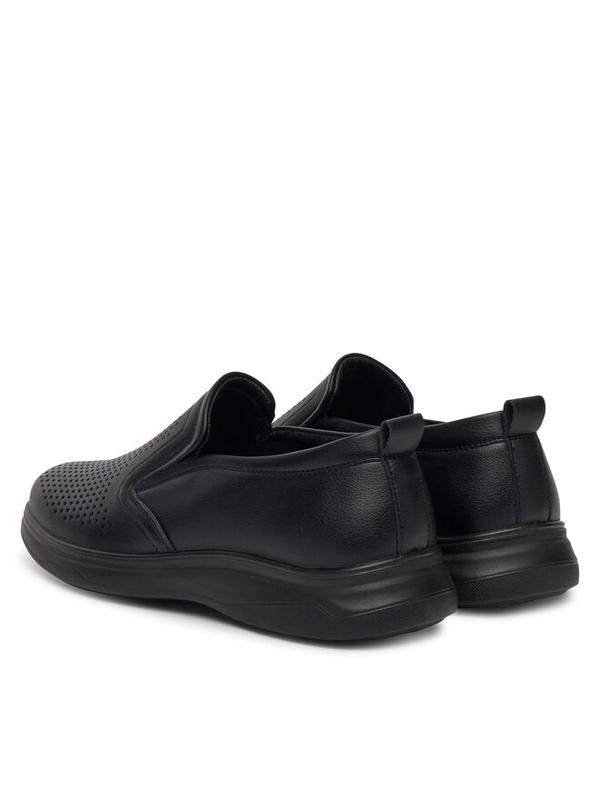 Lanetti Halbschuhe Lanetti MSS20518-05 Schwarz