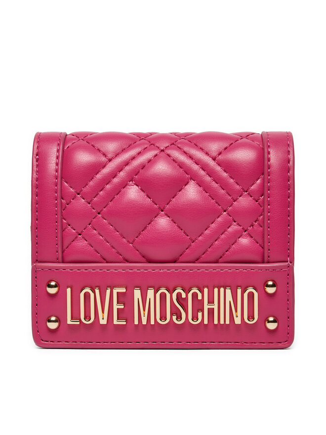 Portafoglio piccolo da donna LOVE MOSCHINO JC5601PP0LLA0626 Rosa escarpe