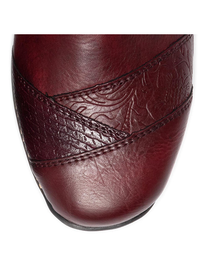 Rieker Botine Rieker 44281-35 Vișiniu