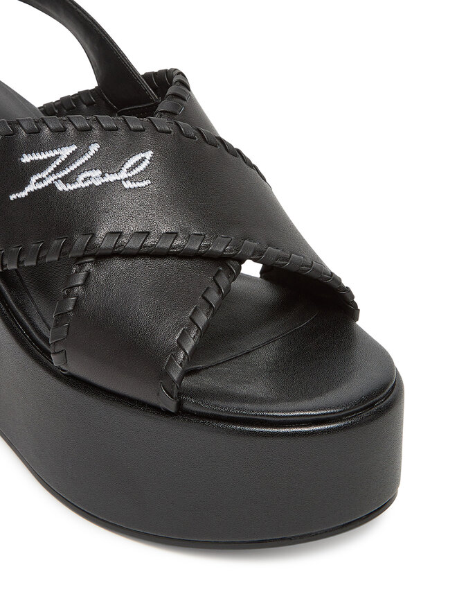 KARL LAGERFELD Sandály KARL LAGERFELD Wendy KL33372 Černá