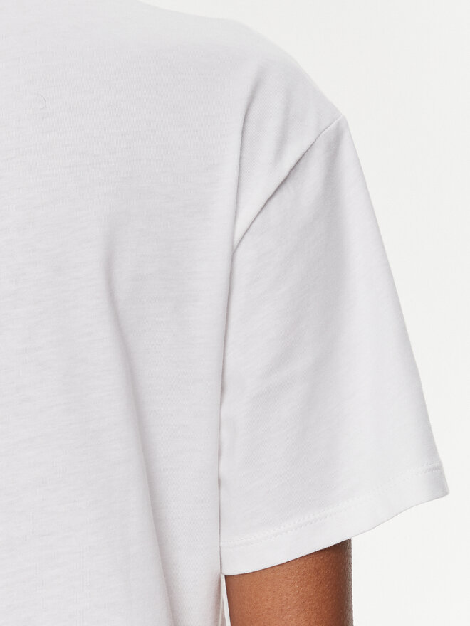 Calvin Klein Calvin Klein Camiseta Micro Logo K20K206629 Blanco Regular Fit