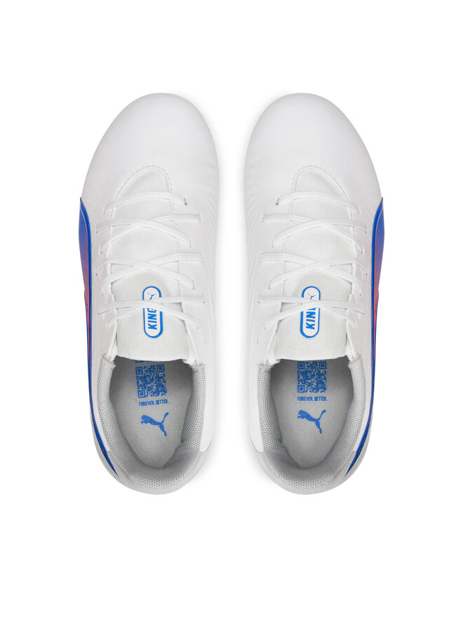 FuBballschuhe Puma KING MATCH FG AG Jr 108048 WeiB eschuhe.at