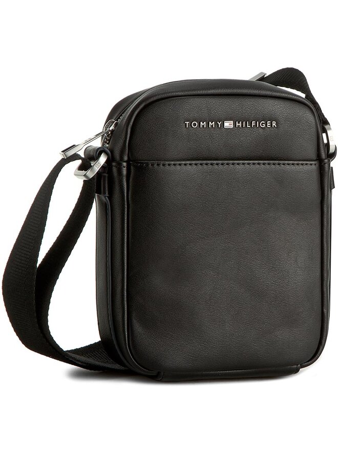 Tommy Hilfiger Umhängetasche Tommy Hilfiger Th City Mini Reporter AM0AM01941 Schwarz