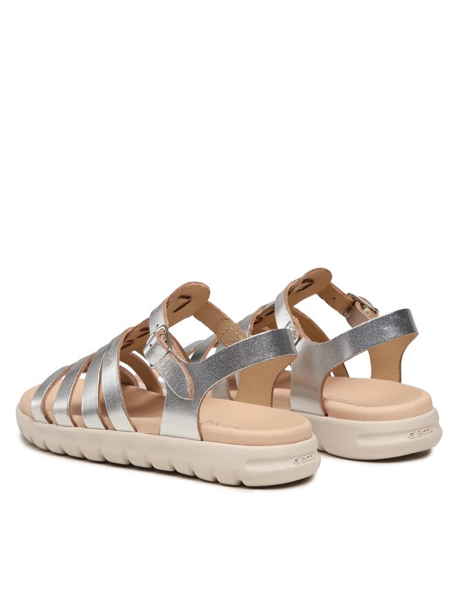 Geox Сандали Geox J Sandal Soleima Gir J35GSB 000CF C1007 S Сребрист