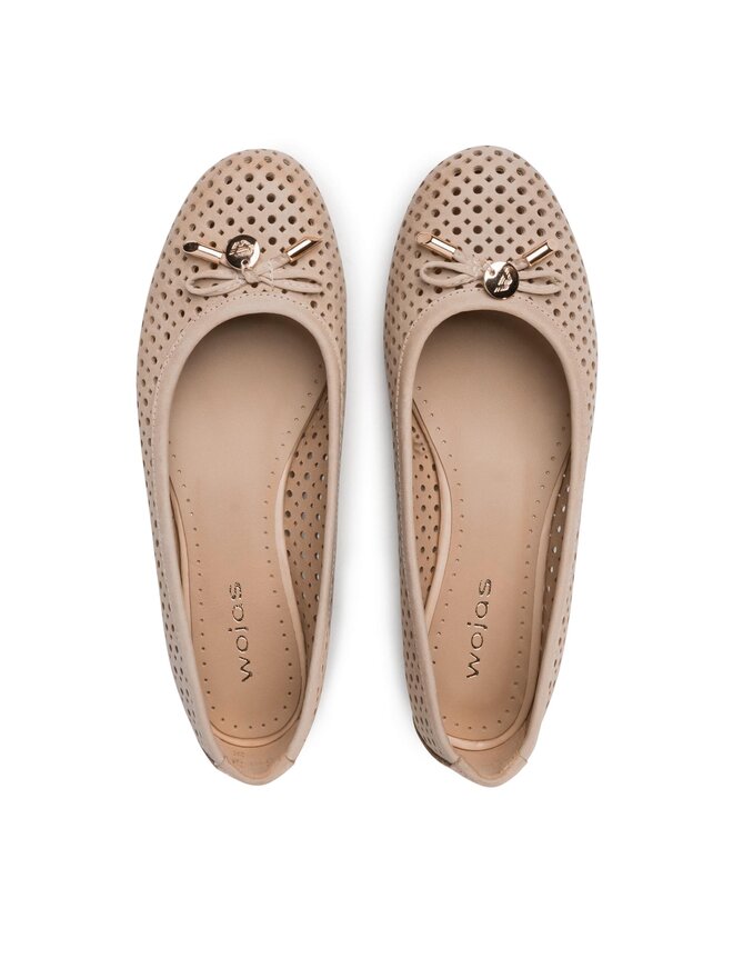 Wojas Ballerinas Wojas 44006-54 Beige