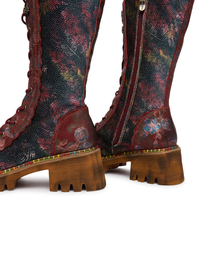 Laura Vita Schnürschuhe Laura Vita Oyao 2 Dunkelrot
