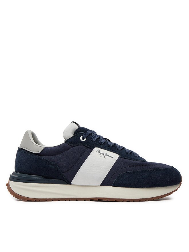 Pepe Jeans Tenisice Pepe Jeans Buster Tape PMS60006 Tamnoplava
