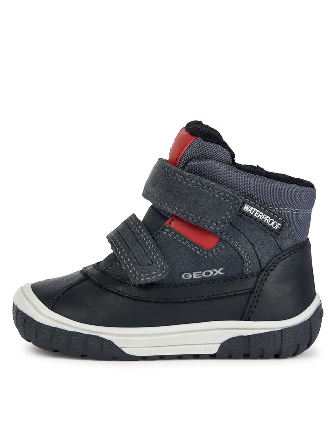 Geox Šnurovacia obuv Geox B Omar Boy Wpf B162DB 022FU C0047 M Sivá