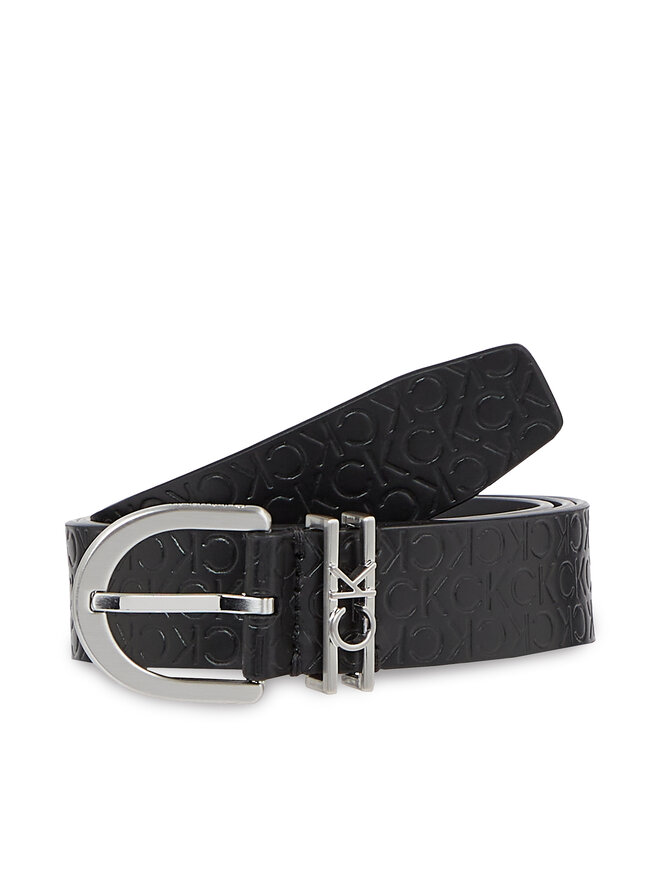 Calvin Klein Dámsky opasok Calvin Klein Ck Must Ck Loop Belt K60K611297 Čierna