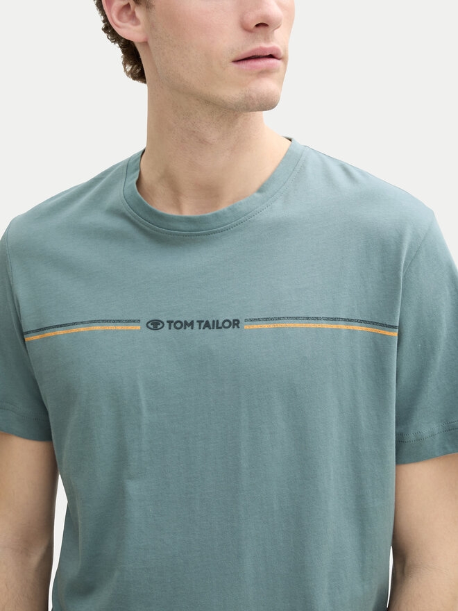 Tom Tailor Tom Tailor Camiseta 1037803 Azul Regular Fit