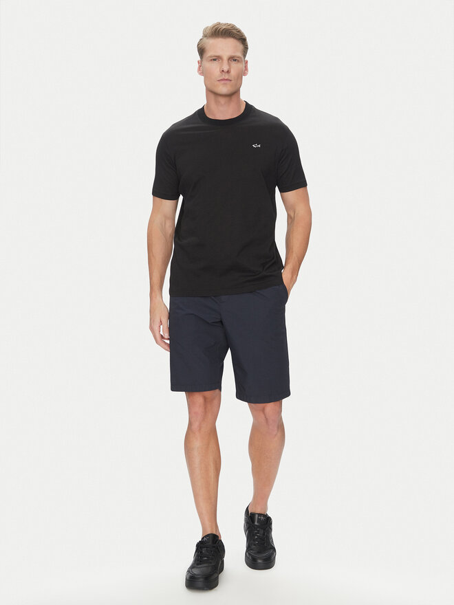 Paul&Shark Paul&Shark T-Shirt C0P1092 Μαύρο Regular Fit