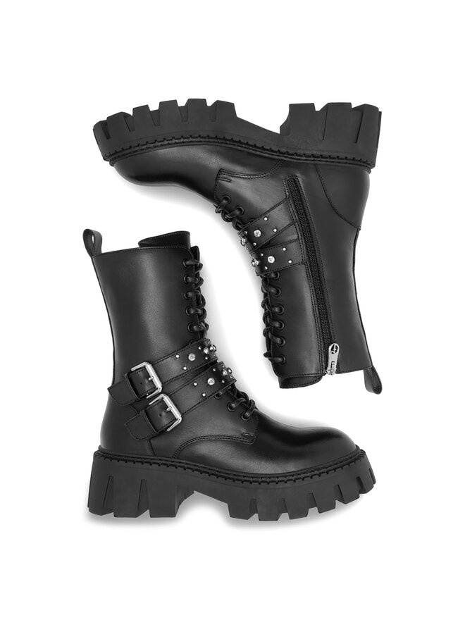 Eva Minge Stiefeletten Eva Minge GANDRA-8326 Schwarz