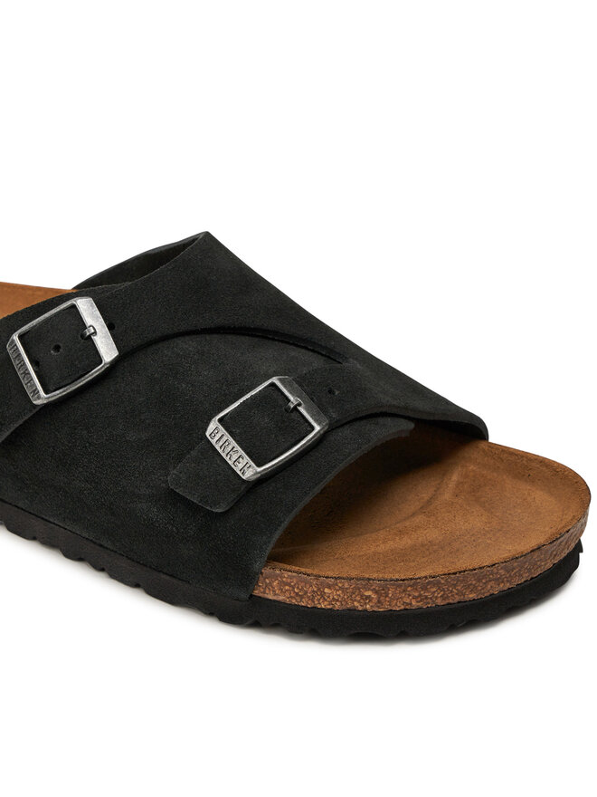 Birkenstock Nazouváky Birkenstock Zürich 1025060 Černá