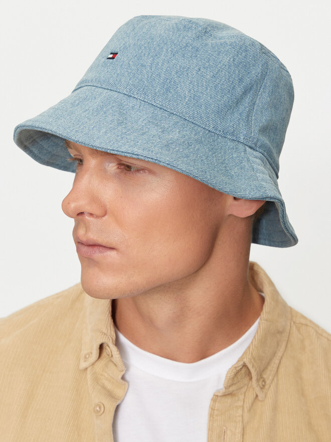 Tommy Hilfiger Kapelusz Tommy Hilfiger AU0AU01965 Niebieski